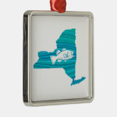 ニューヨークウェーブ魚釣り メタルオーナメント (右)