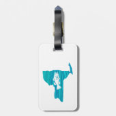 ニューヨークウェーブ魚釣り ラゲッジタグ (裏面縦)