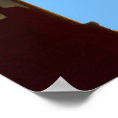 ニューヨークウルワース建物デジタルアートプリント ポスター (角)