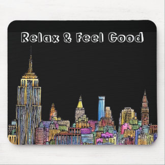 ::: ニューヨークエネルギー::: マウスパッド(黒) マウスパッド