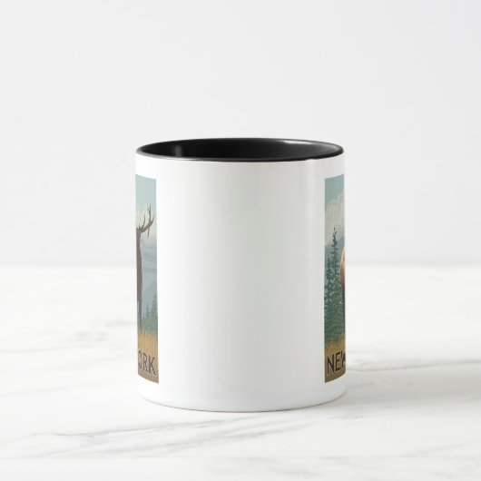 ニューヨークエルクシーン マグカップ (中央)