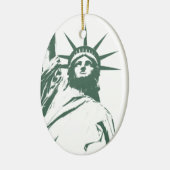 ニューヨークオーナメントニューヨークサマーナデコレーション セラミックオーナメント (左)