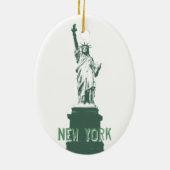 ニューヨークオーナメントニューヨークサマーナデコレーション セラミックオーナメント (裏面)