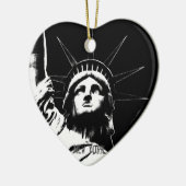 ニューヨークオーナメントニューヨークサマーナデコレーション セラミックオーナメント (左)