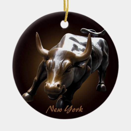 ニューヨークオーナメントニューヨークサマーナデコレーション セラミックオーナメント (正面)
