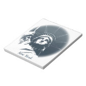 ニューヨークカスタムのメモ帳の自由の女神 ノートパッド (回転)