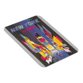 ニューヨークカラフルシティタイムズスクエアトラベルポスター マグネット (右側)