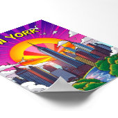 ニューヨークカラフル ポスター (角)