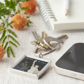 ニューヨークキーチェーン キーホルダー (側面)