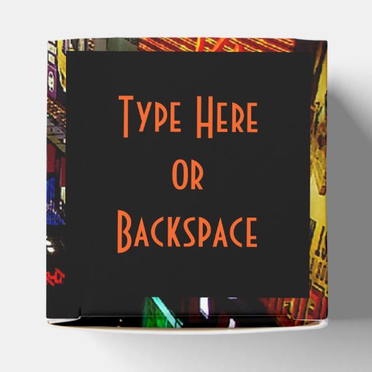 ニューヨークギフトボックスパーソナライズされたタイムズスクエアボックス フェイバーボックス (上部)