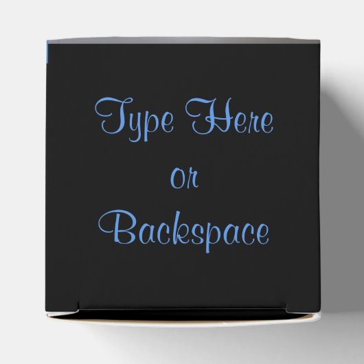 ニューヨークギフトボックスパーソナライズされたマンハッタンボックス フェイバーボックス (上部)