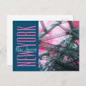 ニューヨーククイーンズボロブリッジ ポストカード (正面/裏面)