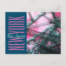ニューヨーククイーンズボロブリッジ ポストカード