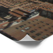 ニューヨーククライスラー建物 ポスター (角)