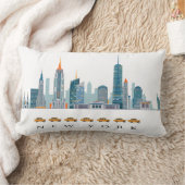 ニューヨーククラシックな都市スタイルのクッション ランバークッション (ブランケット)