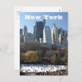 ニューヨーククリスマス シーズンポストカード (正面/裏面)