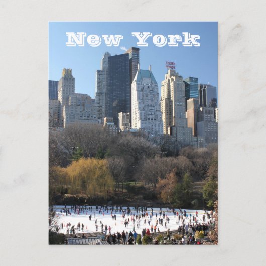 ニューヨーククリスマス シーズンポストカード (正面)