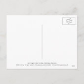 ニューヨーククリスマス シーズンポストカード (裏面)