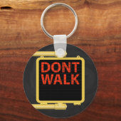 ニューヨーククロスウォークサインウォーク キーホルダー (正面)