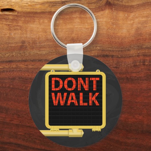 ニューヨーククロスウォークサインウォーク キーホルダー (正面)