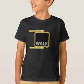 ニューヨーククロスウォークサインウォーク Tシャツ (正面)