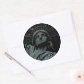 ニューヨーククールステッカーNew York Souvenirステッカー ラウンドシール (封筒)
