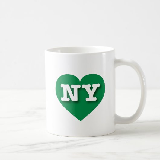 ニューヨークグリーンハート- I love NY コーヒーマグカップ (右)