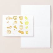 ニューヨークグルメクラシックNYCフーズPizza Bagel 箔カード (ディスプレー)