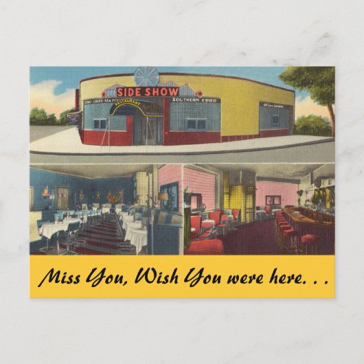 ニューヨークサイドショーバー&レストラン ポストカード (正面)