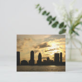 ニューヨークサンセット ポストカード (スタンド正面)