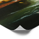 ニューヨークサンセット – Thomas Chambersファインアートポスター ポスター (角)