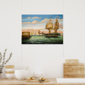 ニューヨークサンセット – Thomas Chambersファインアートポスター ポスター (キッチン)