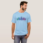 ニューヨークシティおもしろいシャツ Tシャツ (正面フル)