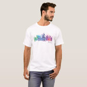 ニューヨークシティおもしろいシャツ Tシャツ (正面フル)
