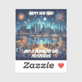 ニューヨークシティでの大晦日 シール