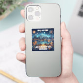 ニューヨークシティでの大晦日 シール (スマートフォン)