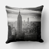 ニューヨークシティのエンパイア・ステート・ビルディング クッション (裏面)