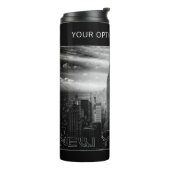 ニューヨークシティのカスタムな文字のタンブラー タンブラー (回転左)