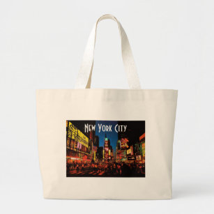 ニューヨークシティのジャンボトート ラージトートバッグ