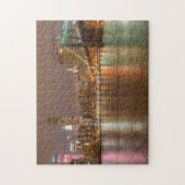 ニューヨークシティのスカイラインのパノラマ ジグソーパズル (縦)