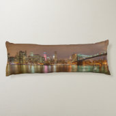 ニューヨークシティのスカイラインのパノラマ ボディピロー (裏面)