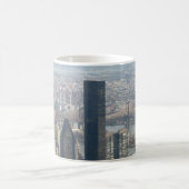 ニューヨークシティのスカイラインのマグ コーヒーマグカップ (中央)