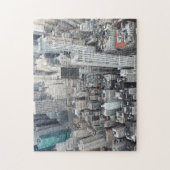 ニューヨークシティのスカイラインの写真のパズル ジグソーパズル (縦)