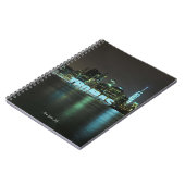 ニューヨークシティのスカイライン|の名前 ノートブック (左側)