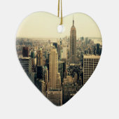 ニューヨークシティのスカイライン セラミックオーナメント (右)