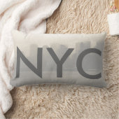 ニューヨークシティのスカイラインNYC CricketDiane旅行 ランバークッション (ブランケット)