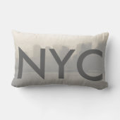 ニューヨークシティのスカイラインNYC CricketDiane旅行 ランバークッション (裏面)