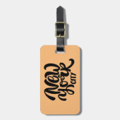 ニューヨークシティのスタイル ラゲッジタグ (正面縦)