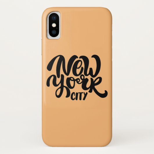 ニューヨークシティのスタイル Case-Mate iPhoneケース (裏面)