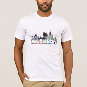 ニューヨークシティのスパンコール Tシャツ